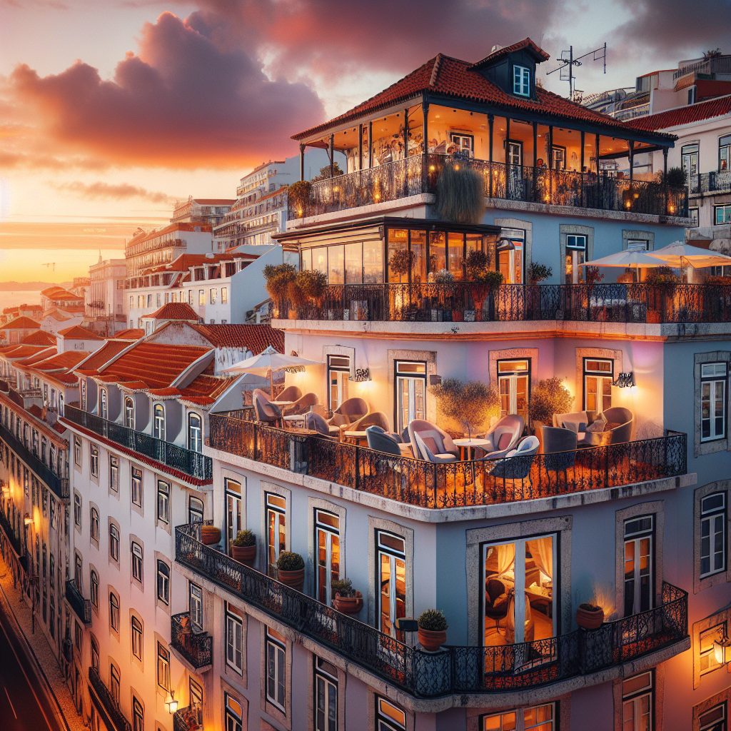 Bairro Alto Hotel Lisbon Portugal with Rooftop Suites